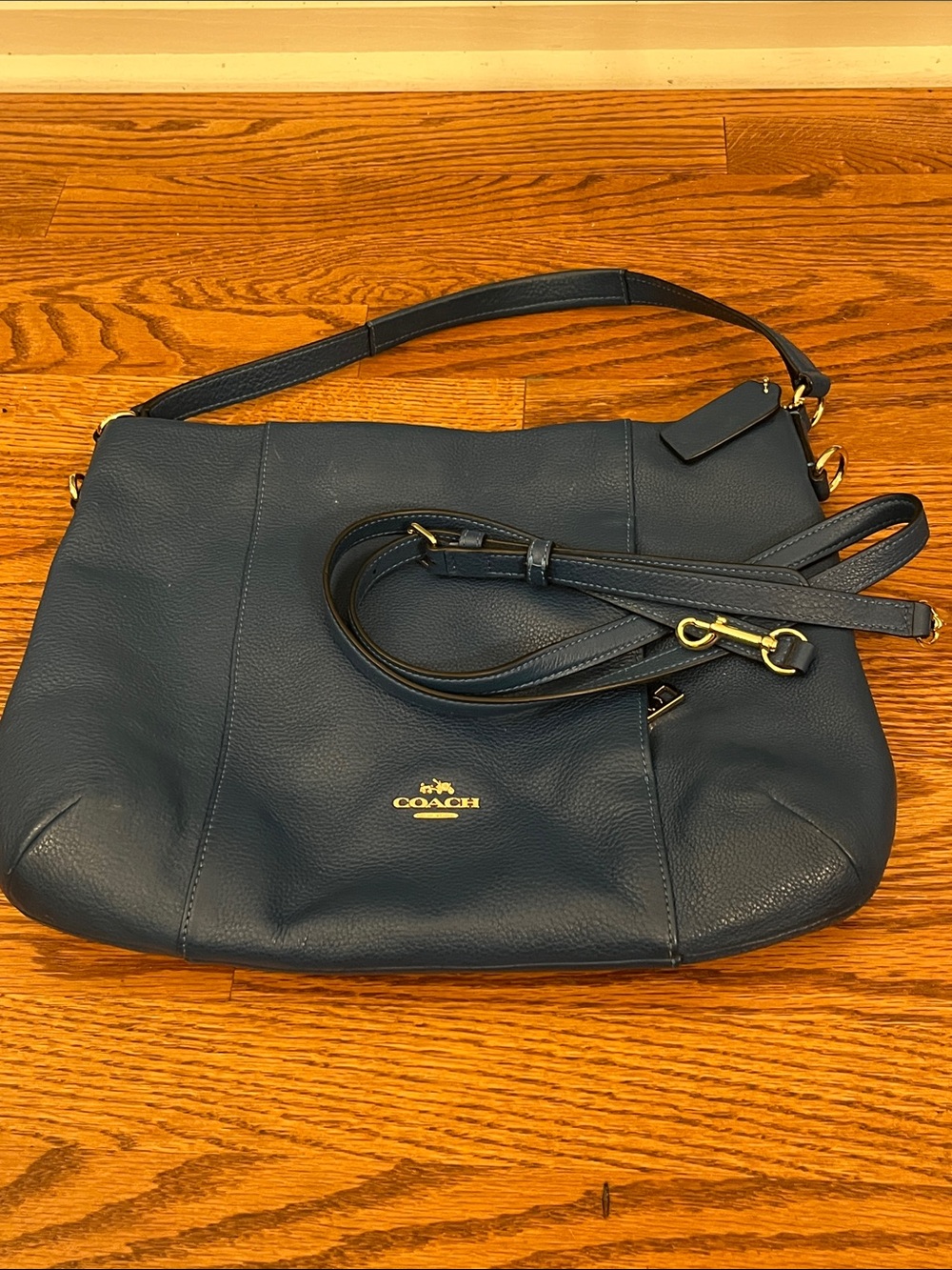 Coach Isabelle East/West Hobo Shoulder Bag (Style Number F35809) COA